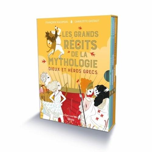 Dieux Et Héros Grecs - Coffret En 3 Volumes : Dieux & Déesses De La Mythologie Grecque - Héroïnes & Héros De La Mythologie Grecque - Hercule, Les 12 Travaux