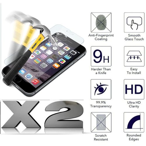 Mycrostar Lot De 2 Films Protecteurs D'écran En Verre Trempé 9h Pour Asus Zenfone Max Zc550kl Z010d Z010da Écran Tactile Lcd Anti-Rayures 9h