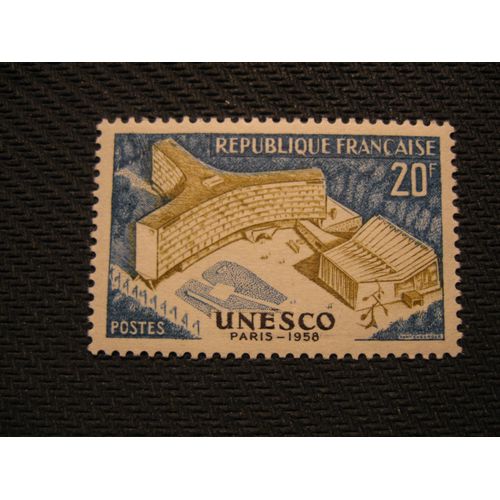 Timbre "(Inauguration Du Palais De L') Unesco Paris 1958" - Y&t N° 1177