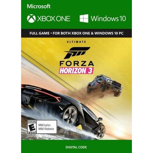 Forza Horizon 3 Ultimate Edition Pcxbox One Xbox Live