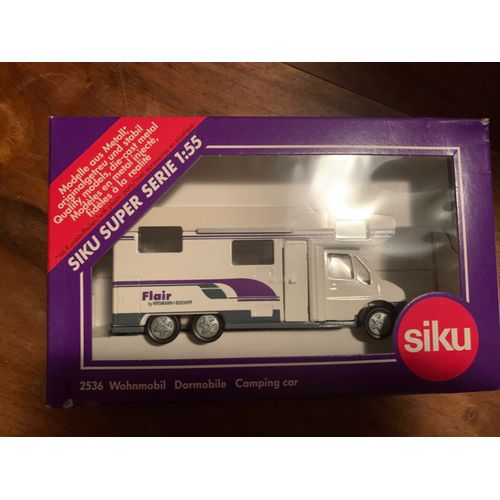 Siku 2536 Camping Car Avec Boîte-Siku