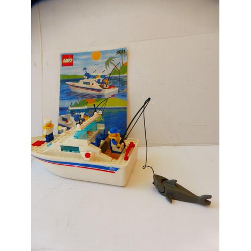 Bateau de pêche Lego 4011 - jouets rétro jeux de société figurines