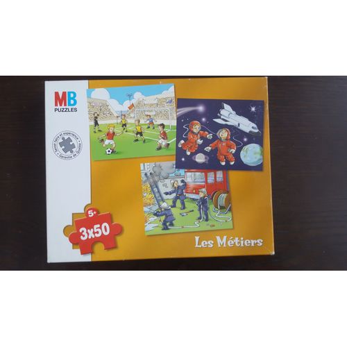 Mb Puzzles 3x50 Pièces Disney