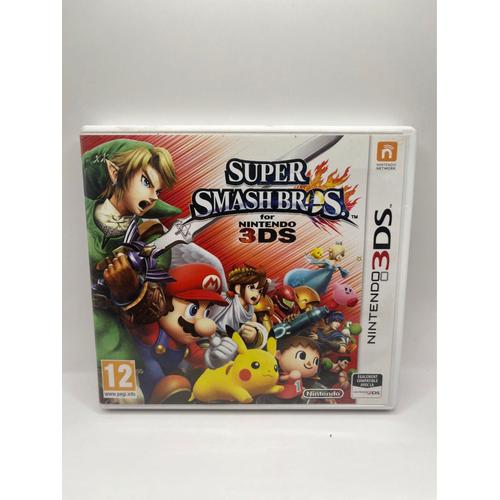 Super Smash Bros Nintendo 3ds Game - Pal Cib Collector Condition