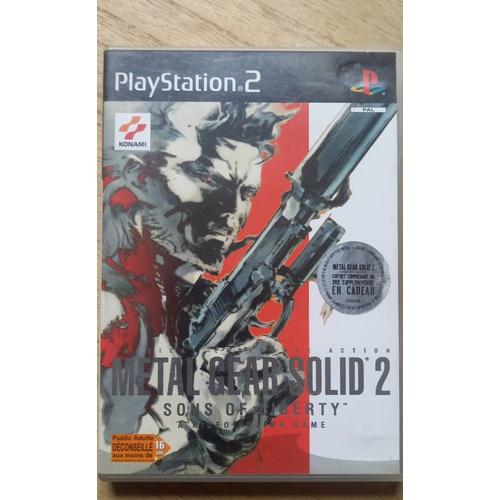 Metal Gear Solid 2 Complet Playstation 2 Ps2