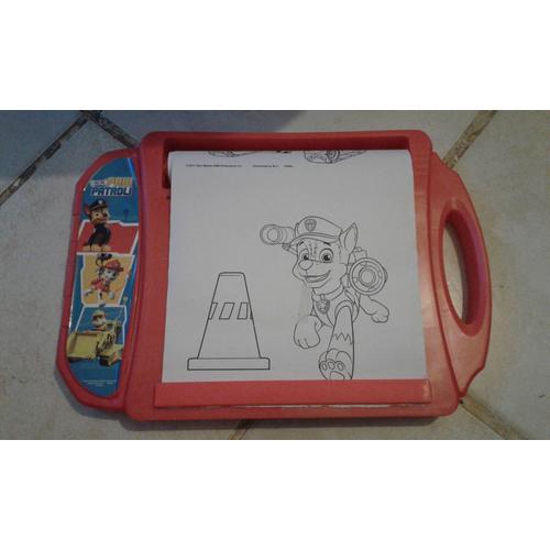 Planche À Coloriage Rouge Paw Patrol Avec Dessins À Colorier + Feutres Et Crayons De Couleurs