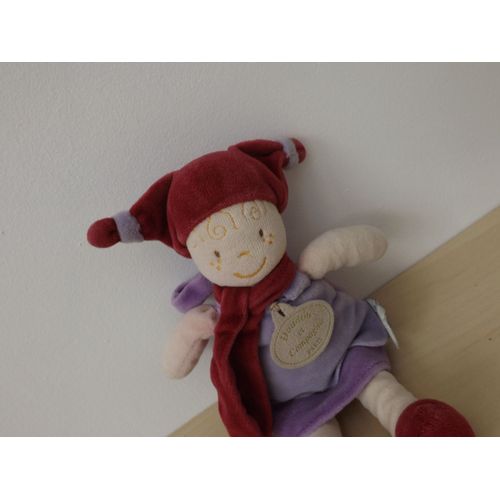 Doudou Fille Violette Rose Doudou Et Compagnie