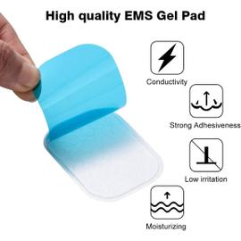 60 Pcs Ems Gel Pad Patch Electrostimulation Gel Abs Gel Pad Replacemen