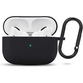 kwmobile Housse pour écouteurs Apple AirPods Housse de Protection en Silicone Étui Coque Pochette Chat Noir-Blanc 