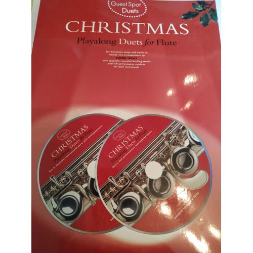 Christmas Playalong Duets For Flûte Simon Lesley Avec 2 Cd