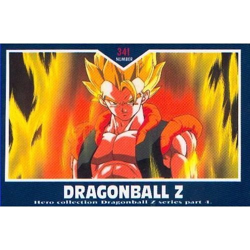 Dragon Ball Z - Gogeta - Hero Collection Part 4 - Carte N° 341