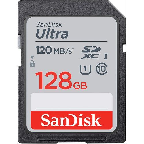 SANDISK Carte SD Ultra 128Go 120Mo/s