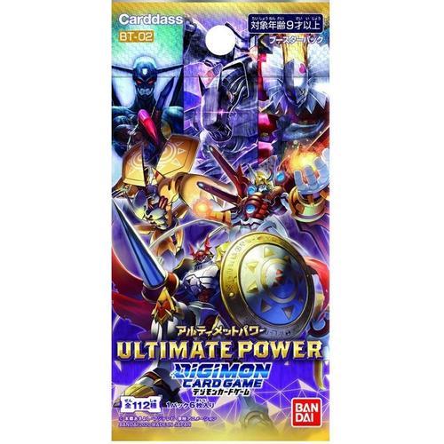Booster Digimon Ultimate Power - Importation Japonaise