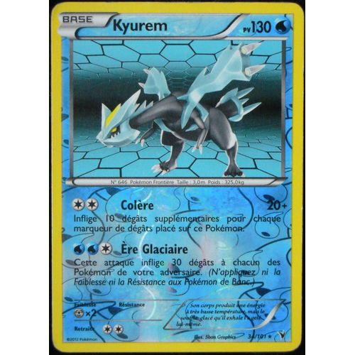 Kyurem Reverse - Nobles Victoires - 34/101