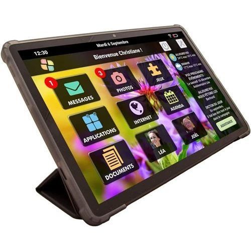 Tablette Tactile CDIP Facilotab L Rubis 10,1 64 Go Noir