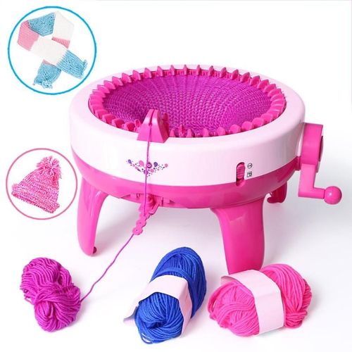 40 Positions D'aiguille Grande Main Machine À Tricoter Tissage Métier À Tisser Tricot Pour Scraf Chapeau Enfants Éducatifs Apprentissage Jouet Outils De Tricot