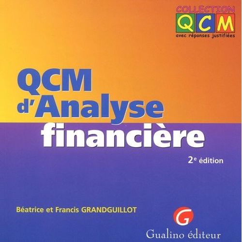 Qcm D'analyse Financière - 2ème Édition