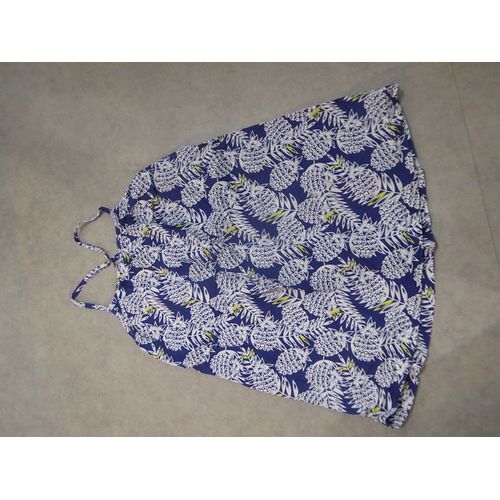 Robe Bain De Soleil Bleu Marine "Ananas" Vertbaudet - 5 Ans