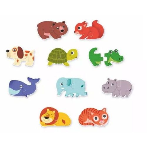 10 Puzzles - Puzzle Duo - 2 Pièces