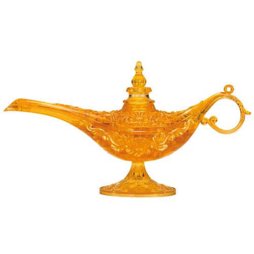3d Crystal Puzzle - La Lampe Magique D'aladdin - 34 Pièces