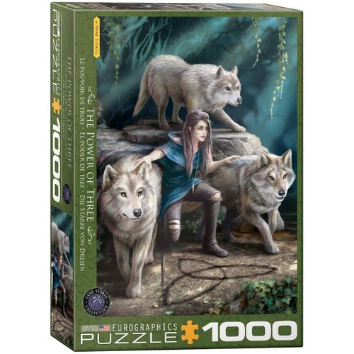 Anne Stokes - The Power Of Three - Puzzle 1000 Pièces