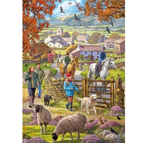 Autumn Walk - Puzzle 1000 Pièces