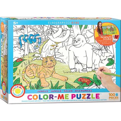 Color Me - Jungle - Puzzle 100 Pièces