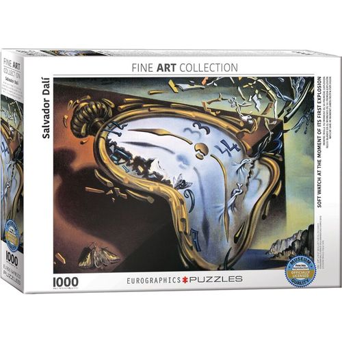 Dalí Salvador : Les Montres Molles - Puzzle 1000 Pièces