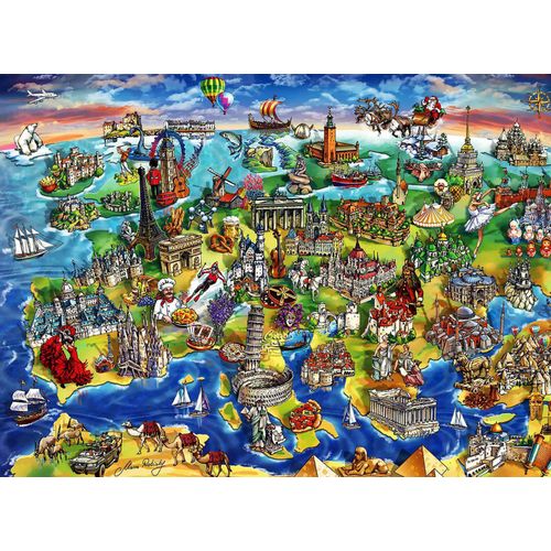 European World - Puzzle 1500 Pièces