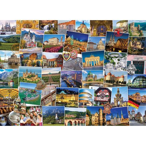 Globetrotter Allemagne - Puzzle 1000 Pièces