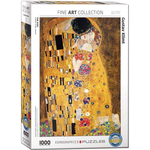 Gustave Klimt - Le Baiser - Puzzle 1000 Pièces