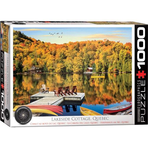 Lakeside Cottage Quebec - Puzzle 1000 Pièces