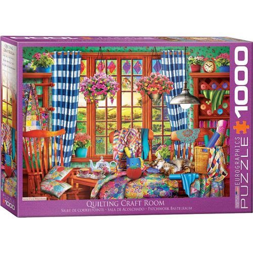 Patchwork Craft Room - Puzzle 1000 Pièces