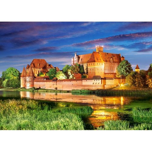 Pologne : Château Malbork - Puzzle 1000 Pièces