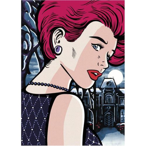 Pop Art - Mysterious Woman - Puzzle 1000 Pièces