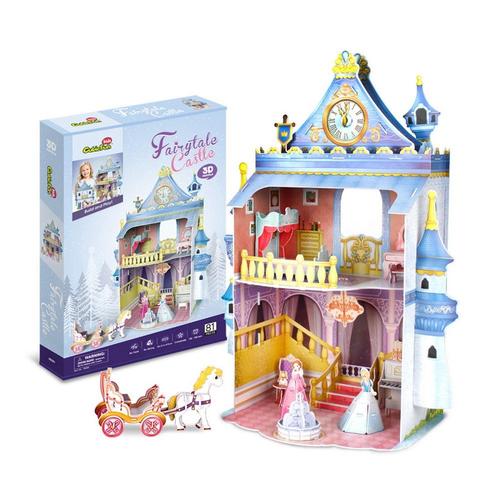 Puzzle 3d - Fairytale Castle - 81 Pièces