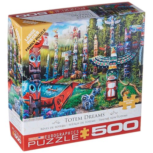 Puzzle Pièces Xxl - Totem Dreams - 500 Pièces