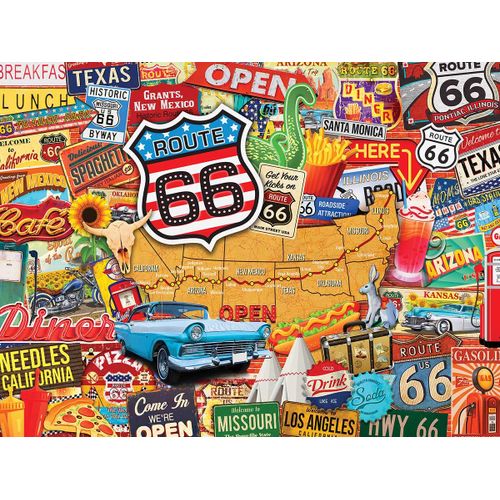 Route 66 - Puzzle 550 Pièces