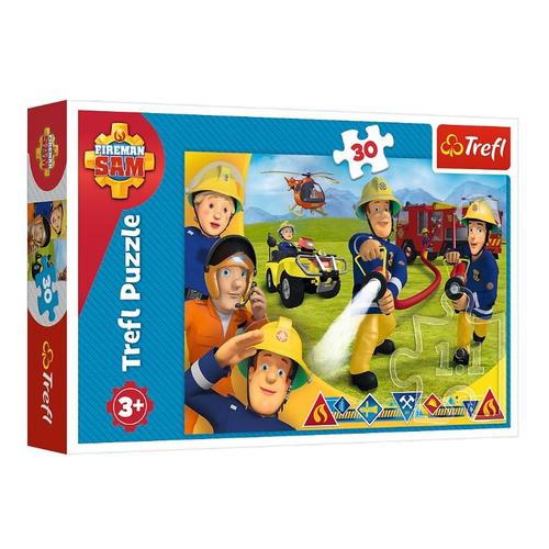 Sam Le Pompier - Puzzle 30 Pièces