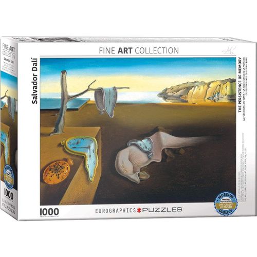 Salvador Dali - La Persistance De La Mémoire - Puzzle 1000 Pièces