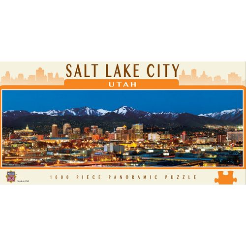Salt Lake City, Utah - Puzzle 1000 Pièces