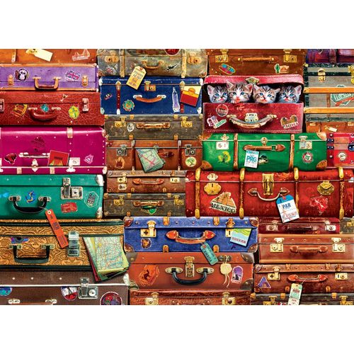 Valises De Voyage - Puzzle 1000 Pièces