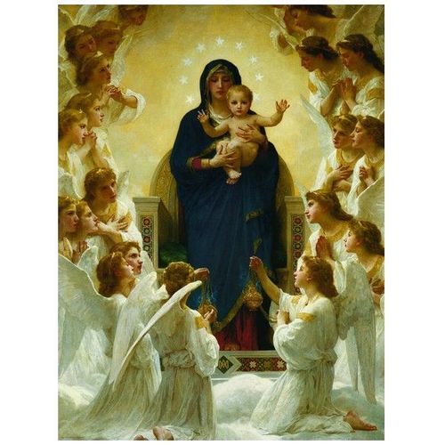 William A. Bouguereau : Vierge Avec Anges - Puzzle 1000 Pièces