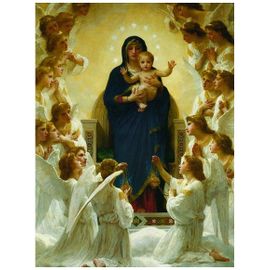William A. Bouguereau : Vierge Avec Anges - Puzzle 1000 Pièces