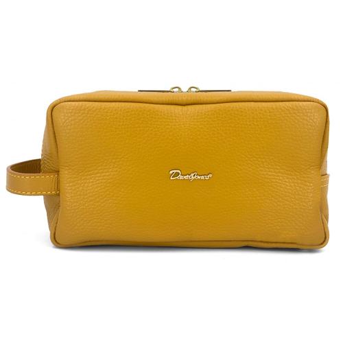 Trousse de toilette en cuir de vachette David Jones