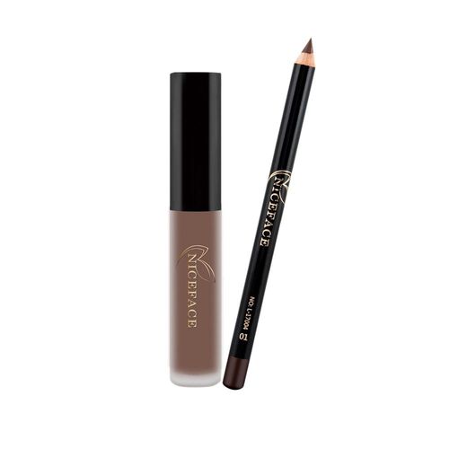 Niceface Tasses Antiadhésives Ne Se Décolore Pas Brillant À Lèvres + Rouge À Lèvres Combo Éclat Liquide 