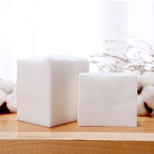 Coussinets En Coton Organique Réutilisables 100 Pièces Tampons En Coton Pour Le Voyage Tissu Facial Lingettes Dissolvant Cosmétique 