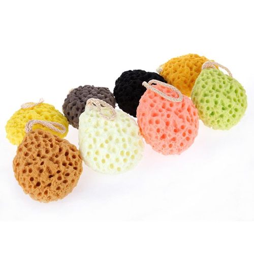 Accessoire De Bain Nettoyage Du Visage Éponge Bain Épurateur Douche Spa Éponge Nettoyage Du Corps Gommage Balle De Bain Pour Bébé Adulte Bain 