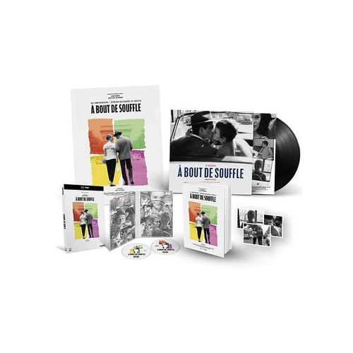À Bout De Souffle - Édition Collector 60ème Anniversaire - 4k Ultra Hd + Blu-Ray + Goodies