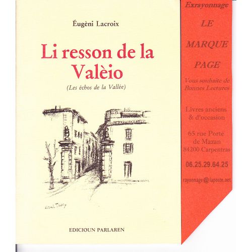 Li Resson De La Valéio --- Les Échos De La Vallée